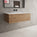 Raffinata One Drawer Vanity Unit With Beyondstone Basin - Oak 1000mm