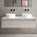 Raffinata Single Drawer Countertop Vanity Unit - Gloss Cashmere 1200mm
