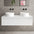 Raffinata Single Drawer Countertop Vanity Unit - Gloss White 1200mm