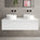 Raffinata Single Drawer Countertop Vanity Unit - Gloss White 1200mm