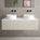 Raffinata Single Drawer Countertop Vanity Unit - Matt Cashmere 1200mm