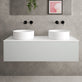 Raffinata Single Drawer Countertop Vanity Unit - Matt Dove 1200mm image