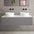 Raffinata Single Drawer Countertop Vanity Unit - Matt Dust 1200mm
