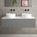 Raffinata Single Drawer Countertop Vanity Unit - Matt Dust 1200mm