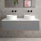 Raffinata Single Drawer Countertop Vanity Unit - Matt Dust 1200mm image