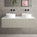 Raffinata Single Drawer Countertop Vanity Unit - Matt Stone 1200mm