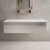 Raffinata Single Drawer Countertop Vanity Unit - Gloss Cashmere 1200mm image