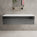 Raffinata Single Drawer Countertop Vanity Unit - Gloss Dust 1200mm