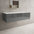 Raffinata Single Drawer Countertop Vanity Unit - Gloss Dust 1200mm