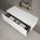 Raffinata Single Drawer Countertop Vanity Unit - Gloss White 1200mm