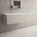 Raffinata Single Drawer Countertop Vanity Unit - Matt Cashmere 1200mm