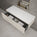 Raffinata Single Drawer Countertop Vanity Unit - Matt Cashmere 1200mm