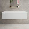 Raffinata Single Drawer Countertop Vanity Unit - Matt Dove 1200mm image