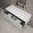 Raffinata Single Drawer Countertop Vanity Unit - Matt Dove 1200mm