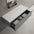 Raffinata Single Drawer Countertop Vanity Unit - Matt Dust 1200mm
