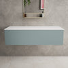 Raffinata Single Drawer Countertop Vanity Unit - Matt Fjord 1200mm image