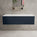 Raffinata Single Drawer Countertop Vanity Unit - Matt Indigo 1200mm