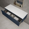 Raffinata Single Drawer Countertop Vanity Unit - Matt Indigo 1200mm image