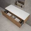 Raffinata Single Drawer Countertop Vanity Unit - Oak 1200mm image