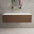 Raffinata Single Drawer Countertop Vanity Unit - Walnut 1200mm