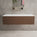 Raffinata Single Drawer Countertop Vanity Unit - Walnut 1200mm