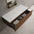 Raffinata Single Drawer Countertop Vanity Unit - Walnut 1200mm