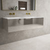 Raffinata One Drawer Vanity Unit With Beyondstone Double Basin - Gloss Cashmere 1200mm image