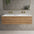 Raffinata One Drawer Vanity Unit With Beyondstone Double Basin - Oak 1200mm