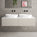 Raffinata Double Drawer Countertop Vanity Unit - Matt Cashmere 1400mm