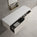 Raffinata Double Drawer Countertop Vanity Unit - Gloss Cashmere 1400mm