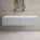 Raffinata Double Drawer Countertop Vanity Unit - Light Concrete 1400mm
