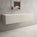 Raffinata Double Drawer Countertop Vanity Unit - Matt Cashmere 1400mm
