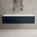 Raffinata Double Drawer Countertop Vanity Unit - Matt Indigo 1400mm