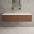 Raffinata Double Drawer Countertop Vanity Unit - Walnut 1400mm