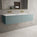 Raffinata Two Drawer Vanity Unit With Beyondstone Double Basin - Matt Fjord 1400mm