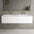 Raffinata Two Drawer Vanity Unit With Beyondstone Double Basin - Matt White 1400mm