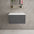 Raffinata Single Drawer Countertop Vanity Unit - Dark Concrete 600mm