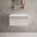 Raffinata Single Drawer Countertop Vanity Unit - Gloss Cashmere 600mm