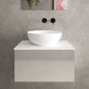 Raffinata Single Drawer Countertop Vanity Unit - Gloss Cashmere 600mm image