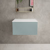 Raffinata Single Drawer Countertop Vanity Unit - Matt Fjord 600mm image