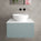 Raffinata Single Drawer Countertop Vanity Unit - Matt Fjord 600mm