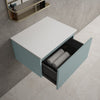Raffinata Single Drawer Countertop Vanity Unit - Matt Fjord 600mm image