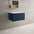Raffinata Single Drawer Countertop Vanity Unit - Matt Indigo 600mm