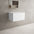 Raffinata Single Drawer Countertop Vanity Unit - Matt White 600mm