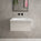 Raffinata One Drawer Vanity Unit  With Beyondstone Basin - Gloss Cashmere 600mm