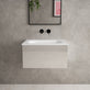 Raffinata One Drawer Vanity Unit  With Beyondstone Basin - Gloss Cashmere 600mm image