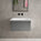 Raffinata One Drawer Vanity Unit  With Beyondstone Basin - Gloss Dust 600mm