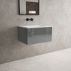 Raffinata One Drawer Vanity Unit  With Beyondstone Basin - Gloss Dust 600mm image