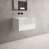 Raffinata One Drawer Vanity Unit  With Beyondstone Basin - Gloss White 600mm image
