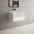 Raffinata One Drawer Vanity Unit  With Beyondstone Basin - Gloss White 600mm
